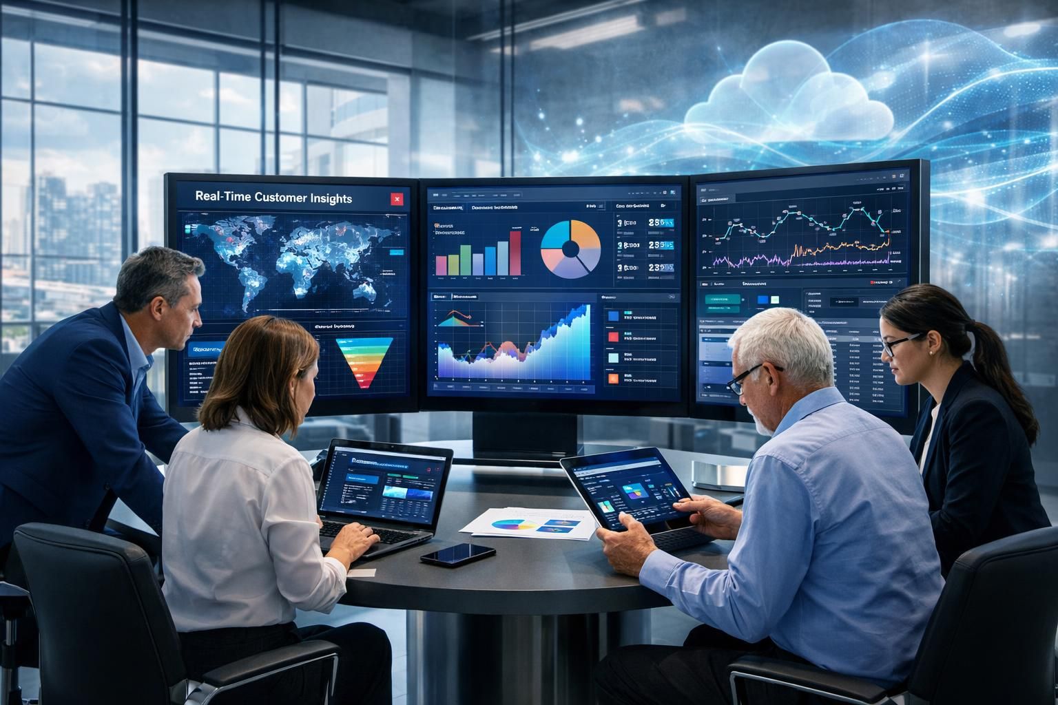 adobe experience cloud, gerçek zamanlı müşteri analiz araçlarıyla güncellenerek işletmelerin müşteri deneyimini optimize etmesini sağlar.