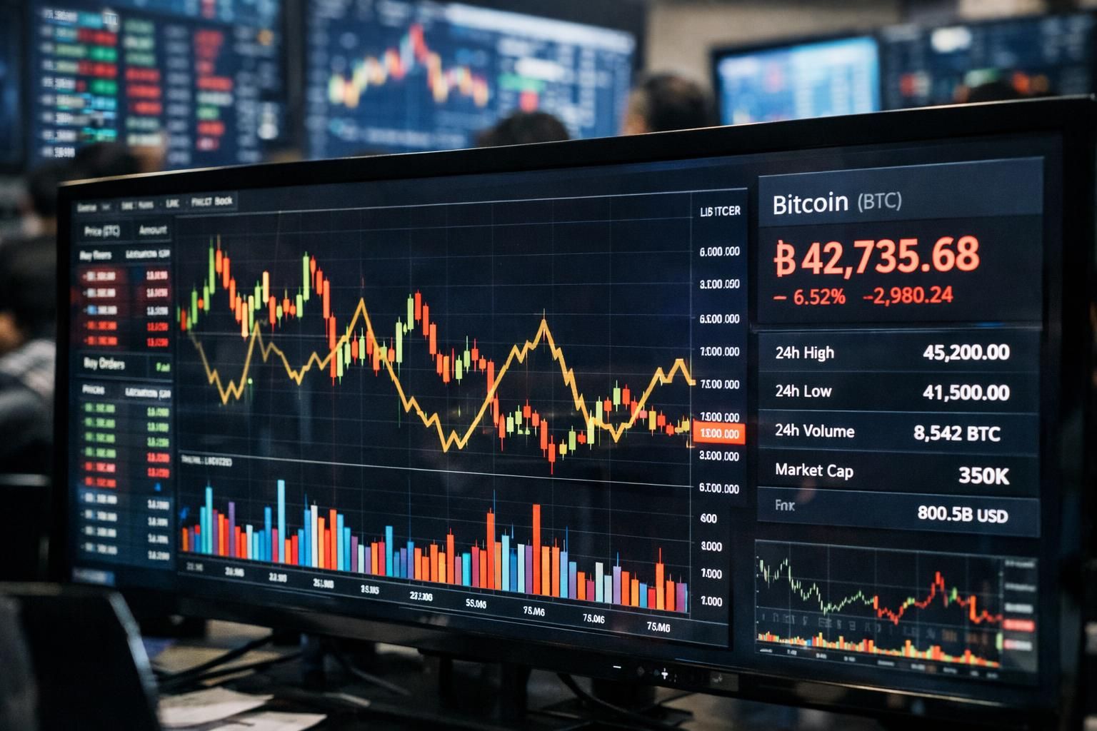bitcoin, dalgalı piyasa koşullarında işlem hacminde önemli değişiklikler yaşadı ve yatırımcıların dikkatini çekti.