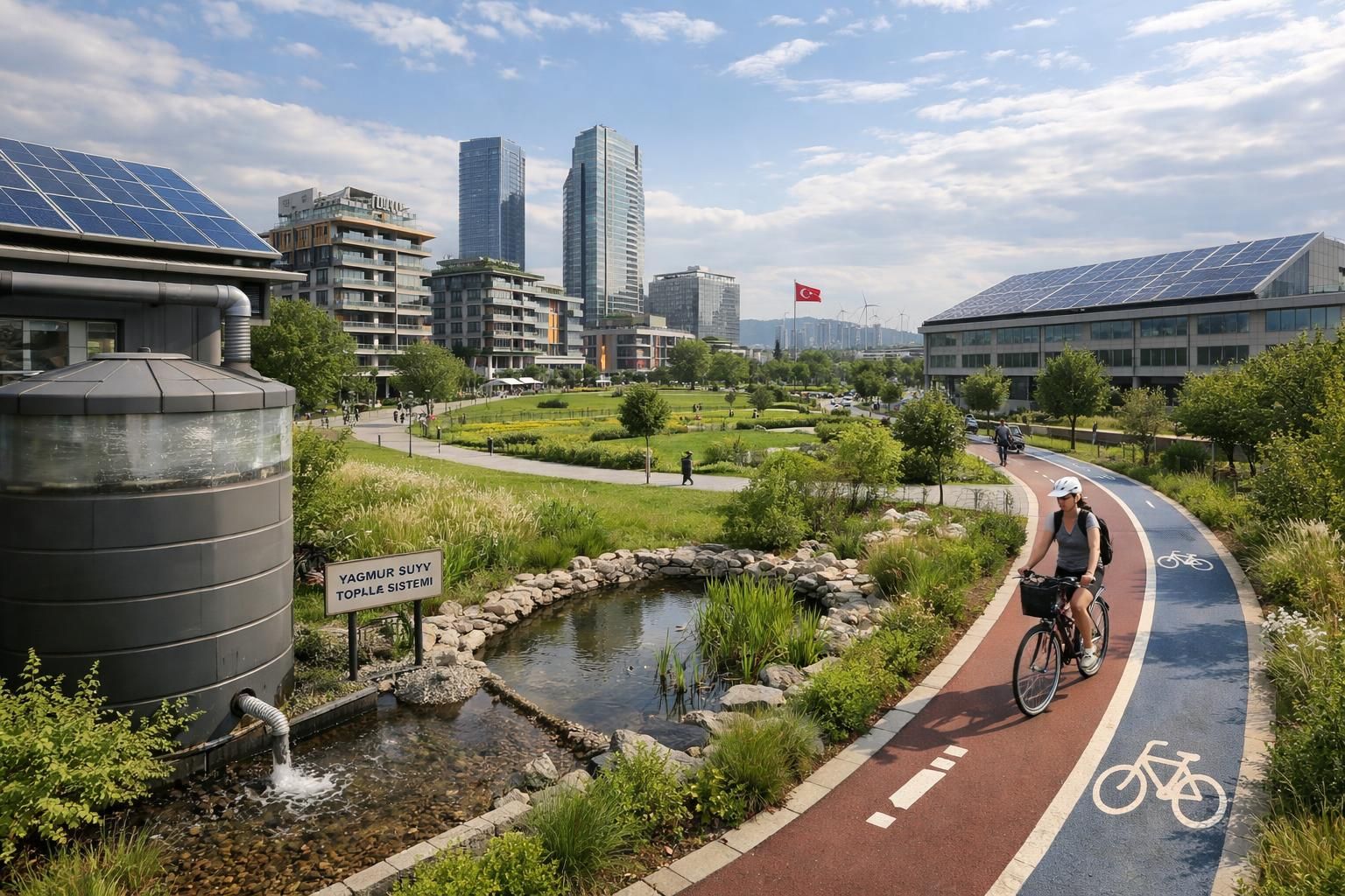 çevre bakanlığı, sürdürülebilir şehir projelerini başlatarak çevre dostu ve yaşanabilir kentsel alanlar oluşturmayı hedefliyor.