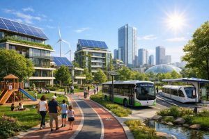 çevre bakanlığı, çevre dostu ve sürdürülebilir şehir projelerini başlatarak yeşil yaşam alanları oluşturmayı hedefliyor.