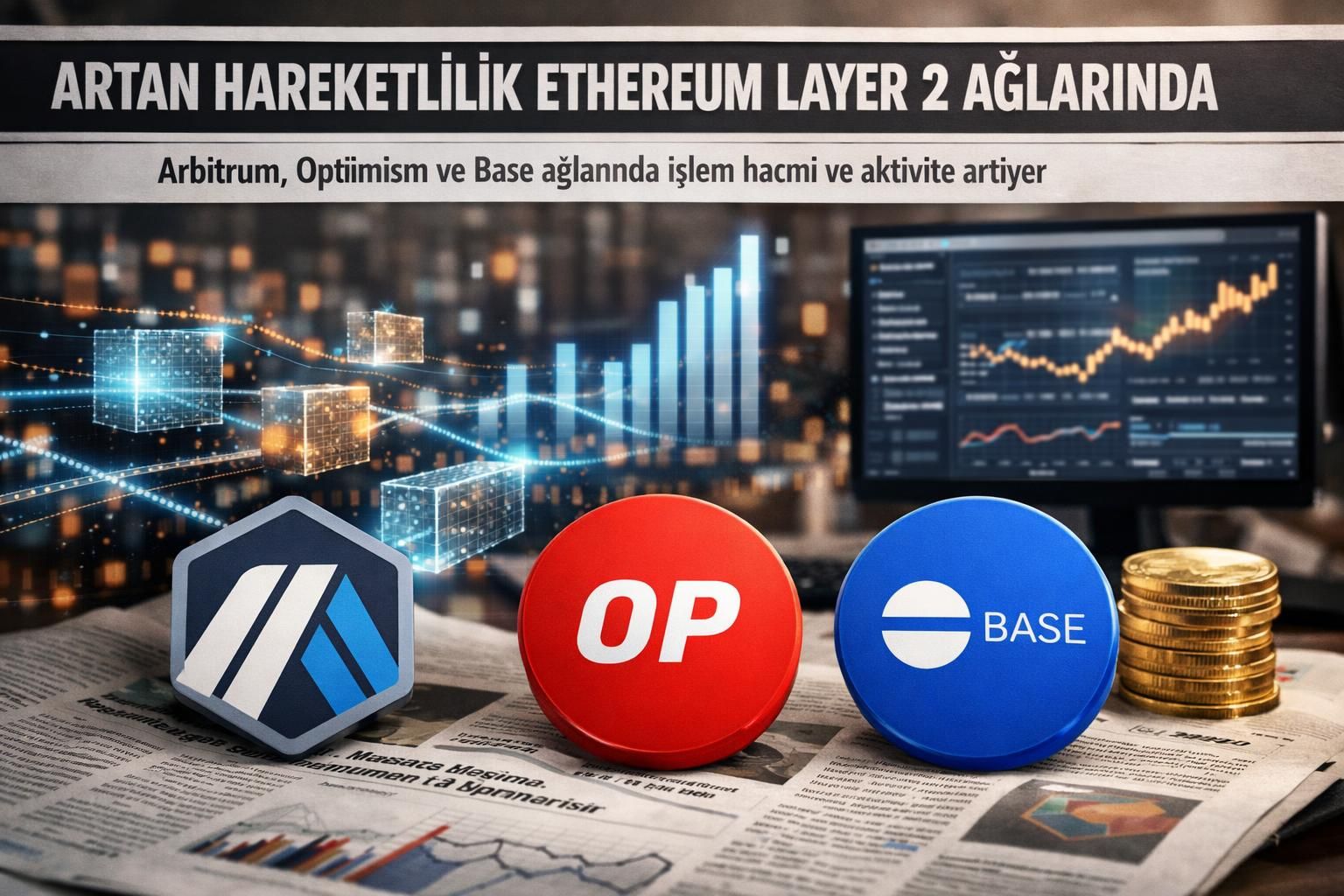 ethereum layer 2 çözümlerinde artan aktivite, işlem hızlarını ve verimliliği artırarak blockchain teknolojisinde önemli gelişmeler sağlıyor.
