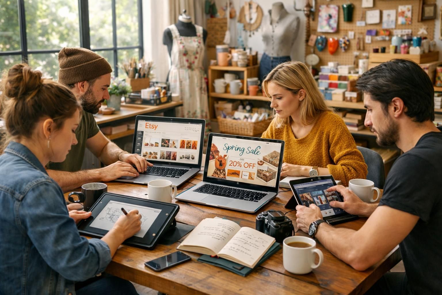 etsy, bağımsız üreticiler için tanıtım araçlarını güncelledi; satışları artırmak ve daha geniş kitlelere ulaşmak için yeni özellikler sunuyor.