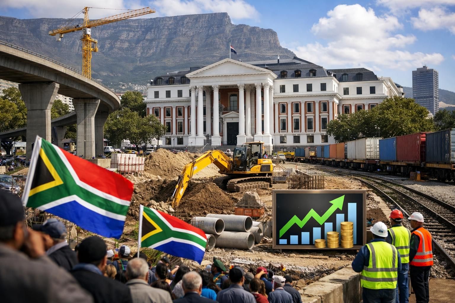 güney afrika hükümeti, ekonomik büyümeyi teşvik etmek amacıyla yeni destekleyici önlemler açıkladı. ekonomik iyileşme ve kalkınma hedefleri için atılan adımları keşfedin.