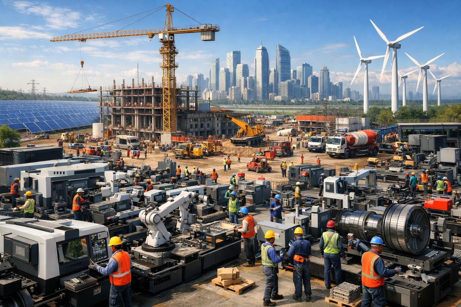 hindistan, sanayi altyapısını güçlendirmek için yatırımlarını artırdığını duyurdu, ekonomik büyüme ve gelişme hedefleri doğrultusunda önemli adımlar atıyor.