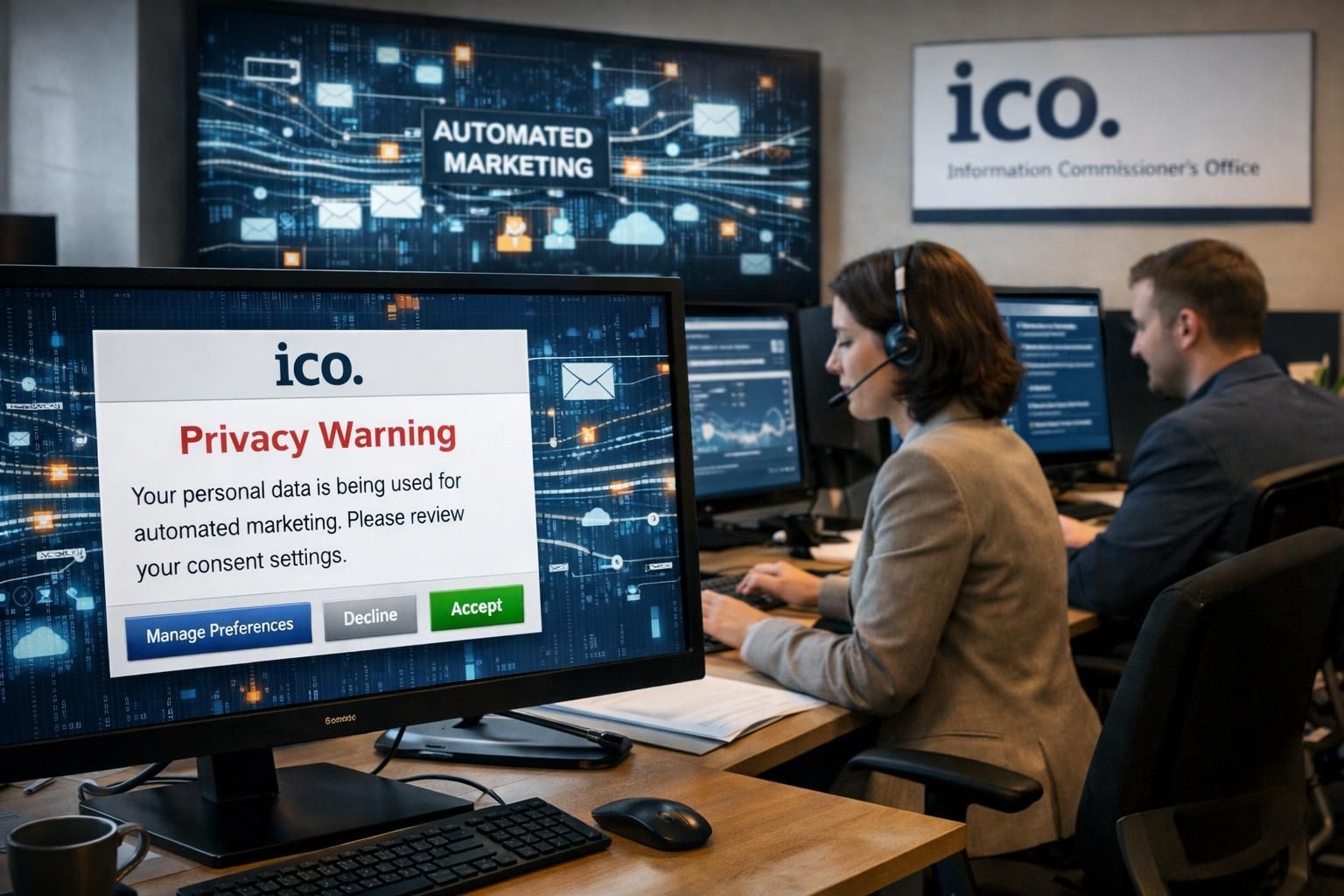 ico, otomatik pazarlama kampanyalarında kişisel verilerin kullanımı konusunda önemli uyarılarda bulunuyor. veri gizliliği ve yasalara uyumun önemi vurgulanıyor.