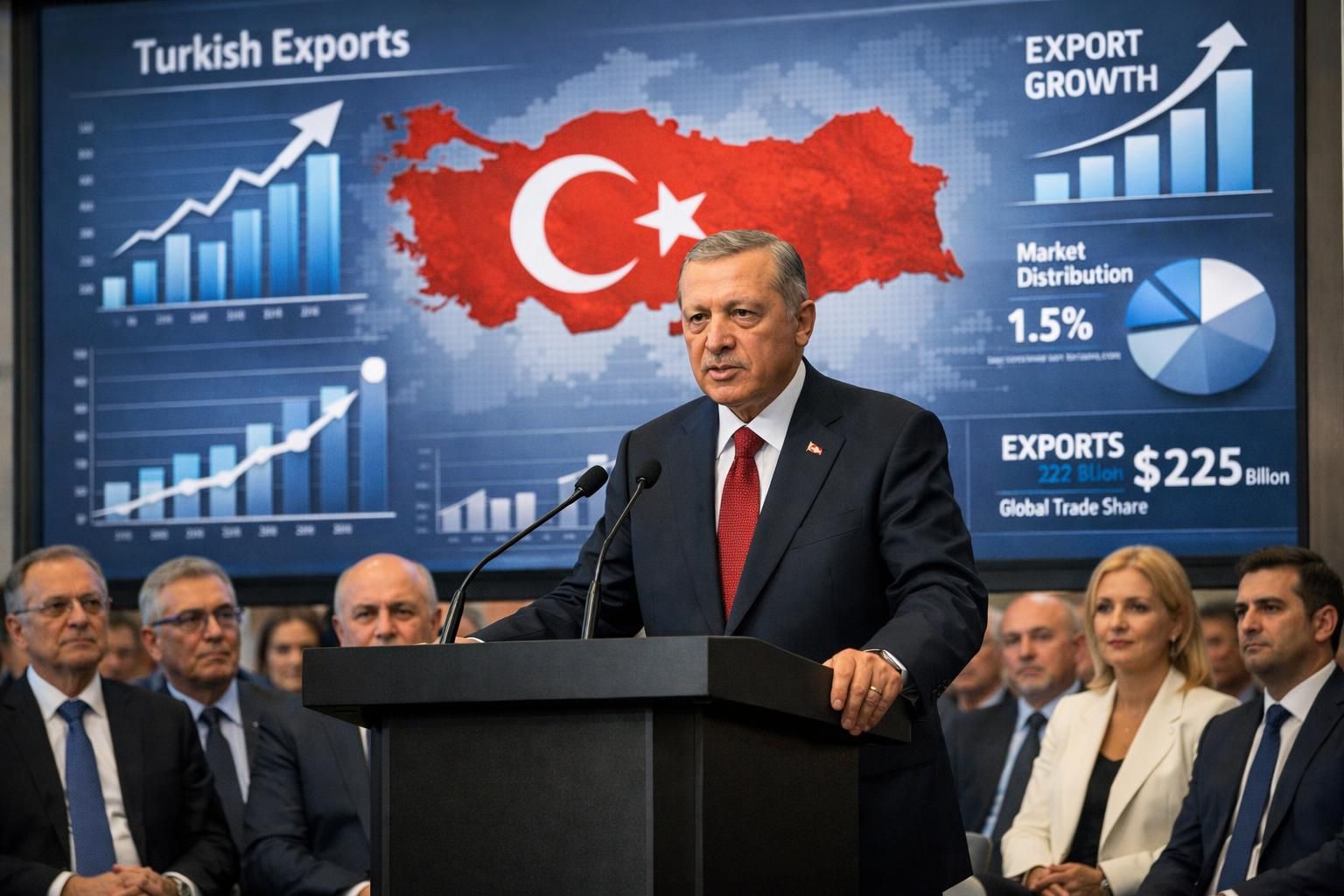 recep tayyip erdoğan, ihracatçılara yönelik yeni destek programını duyurdu. bu programla ihracatçılara finansal ve stratejik destek sağlanarak, türkiye'nin ihracat kapasitesi artırılacak.