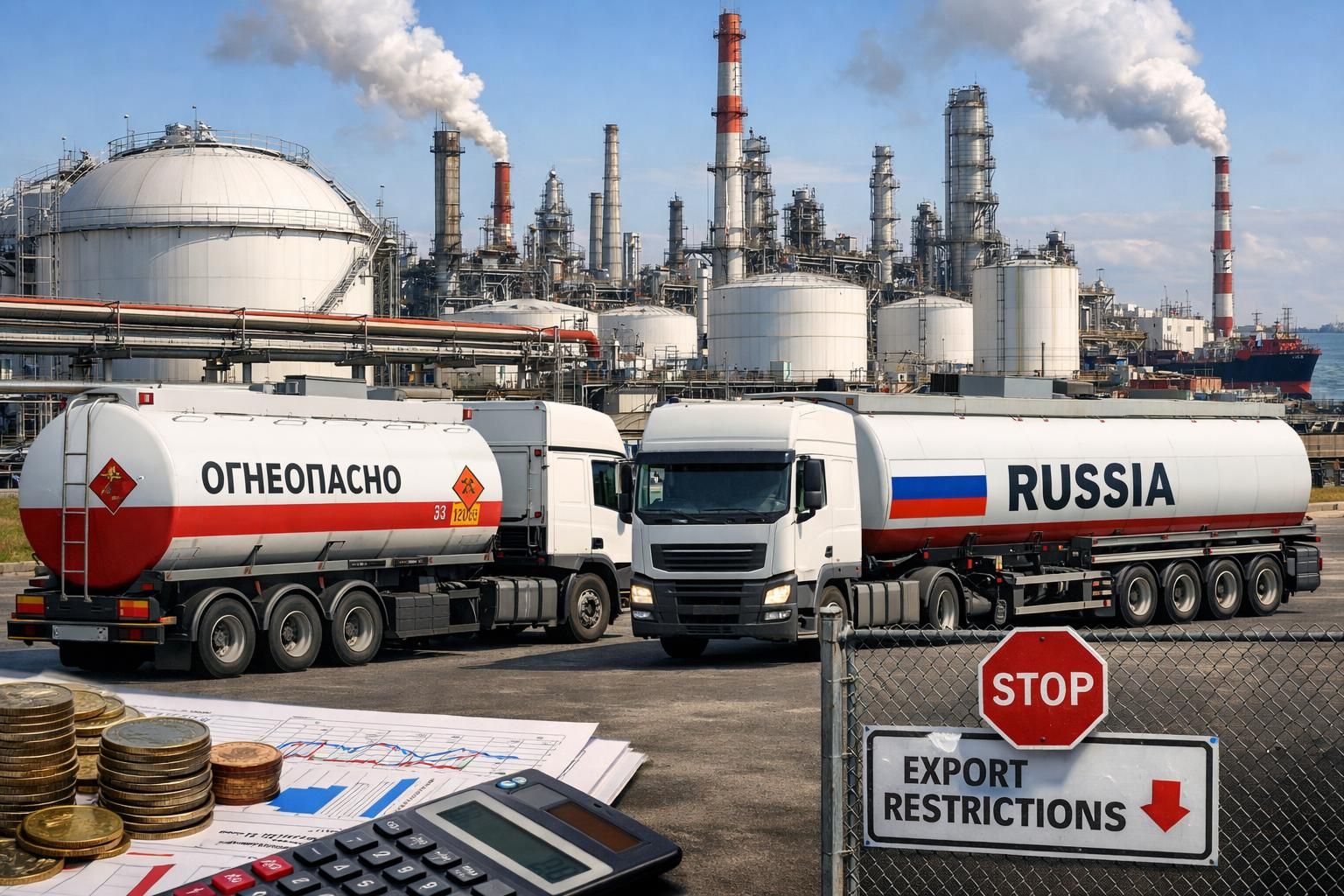 rusya, enerji ihracatına yeni kısıtlamalar getirerek uluslararası enerji pazarında önemli değişiklikler yaptı.