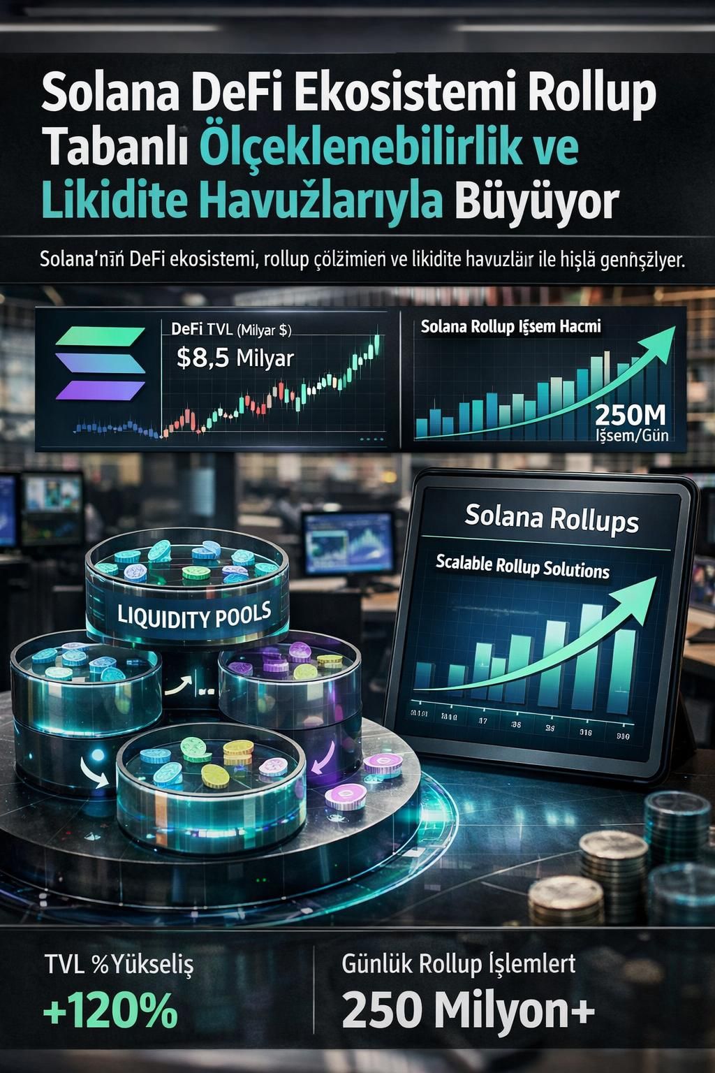 solana defi ekosistemine yeni projeler çekmeye devam ediyor. yenilikçi finansal çözümler ve hızlı büyüyen platformlarla defi dünyasında öne çıkın.