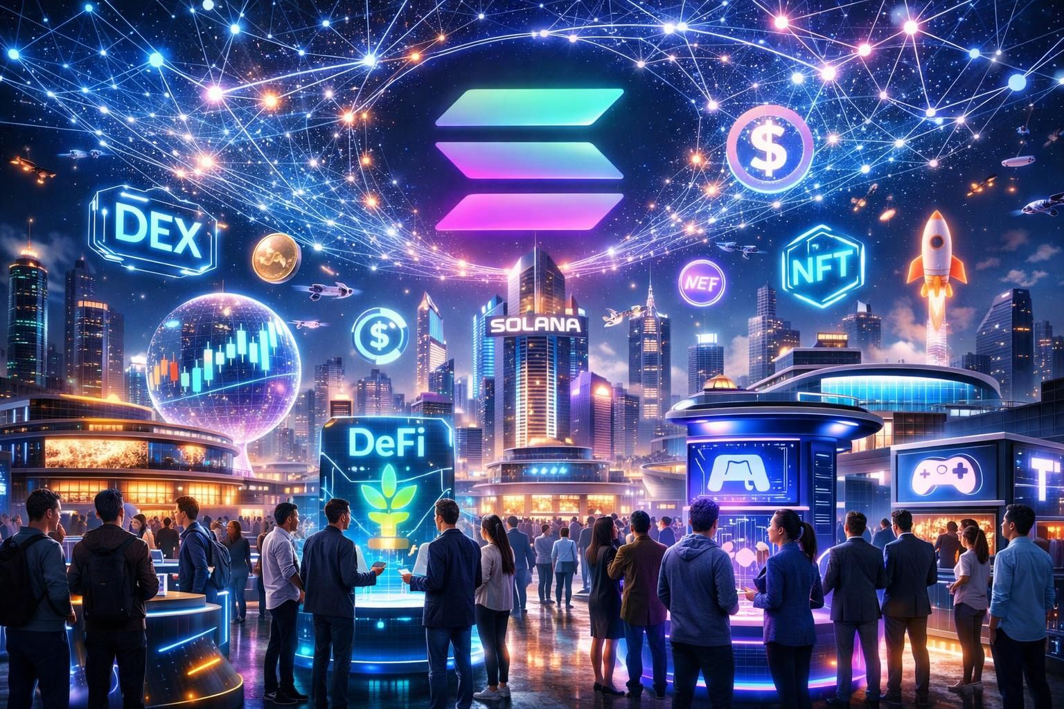 solana, defi ekosistemine yenilikçi projeler çekmeye devam ederek finansal özgürlük ve hızlı işlemler sunuyor.
