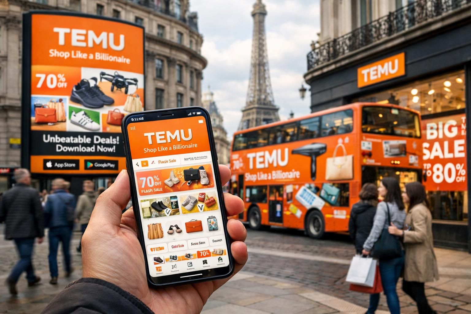 temu, avrupa pazarlarında reklam kampanyalarını artırarak marka bilinirliğini ve müşteri etkileşimini güçlendiriyor.