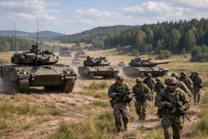 nato, doğu avrupa'daki askeri varlığını artırarak bölgedeki güvenliği güçlendiriyor ve savunma kapasitesini yükseltiyor.