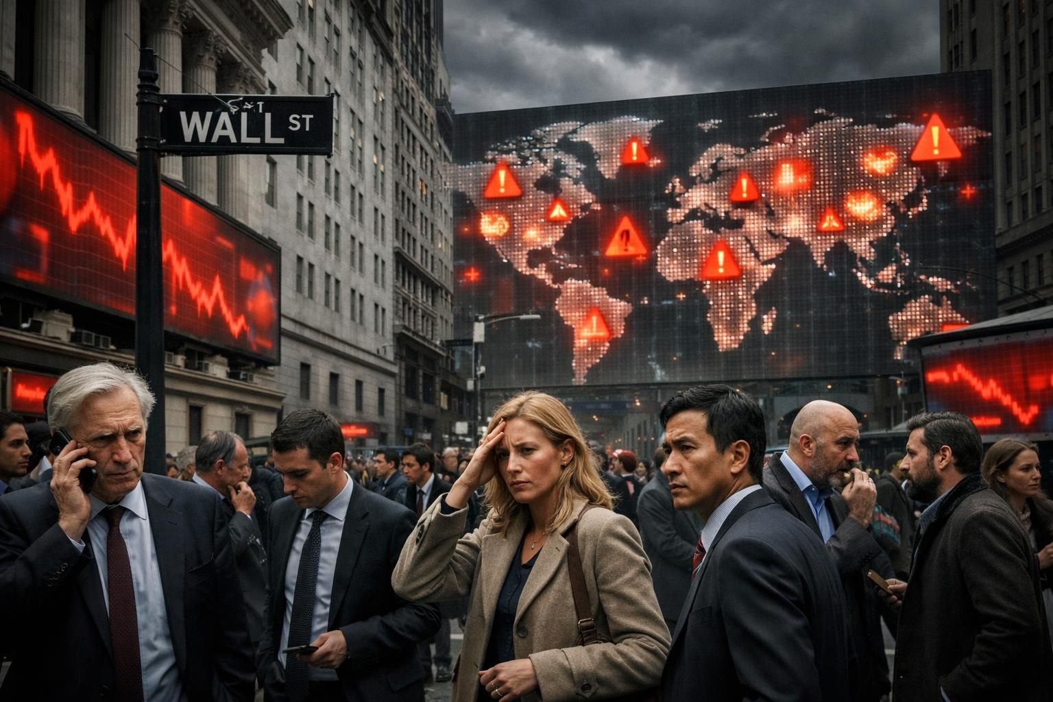 s&p 500, artan jeopolitik gerilimler nedeniyle değer kaybetti. yatırımcılar risklere karşı temkinli yaklaşırken piyasalarda dalgalanmalar sürüyor.